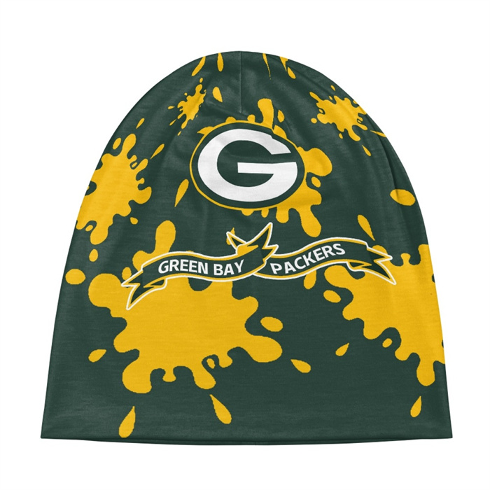 Green Bay Packers Baggy Skull Hats 0142
