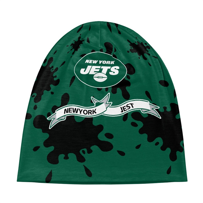 New York Jets Baggy Skull Hats 043