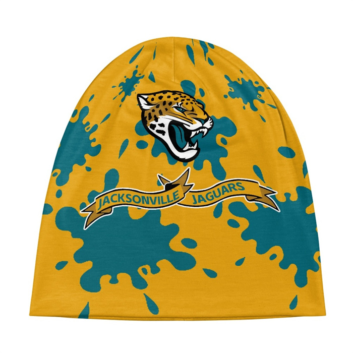 Jacksonville Jaguars Baggy Skull Hats 049