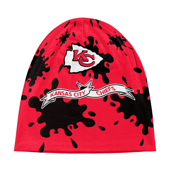 Kansas City Chiefs Baggy Skull Hats 0125
