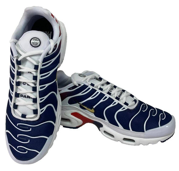 Men's Running weapon Air Max Plus White/Navy Shoes 042