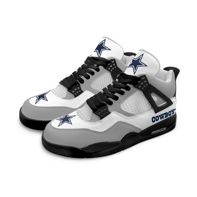 Women's Dallas Cowboys Running weapon Air Jordan 4 Shoes 0001