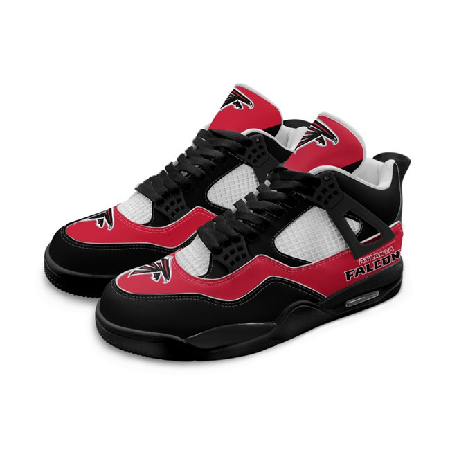 Women's Atlanta Falcons Running weapon Air Jordan 4 Shoes 0001
