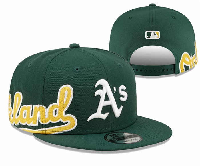 Oakland Athletics Stitched Snapback Hats 013