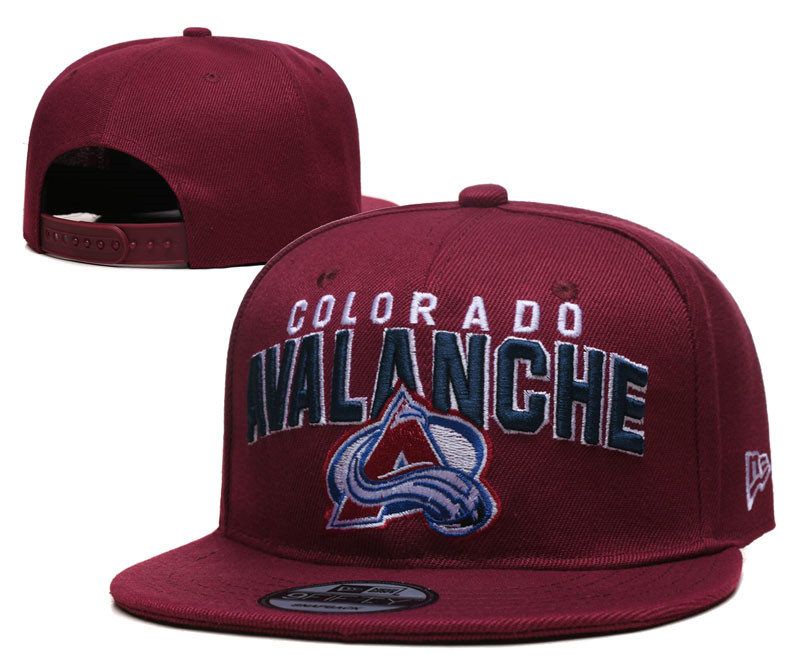 Colorado Avalanche Stitched Snapback Hats 004