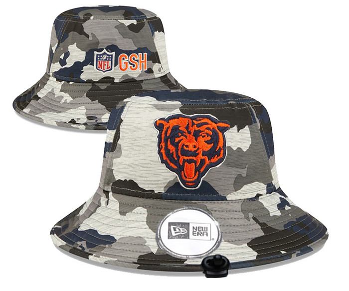 Chicago Bears Stitched Bucket Fisherman Hats 0128