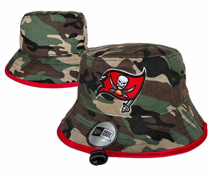Tampa Bay Buccaneers Salute To Service Stitched Bucket Fisherman Hats 089