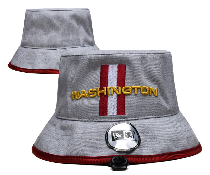 Washington Commanders Stitched Bucket Fisherman Hats 082