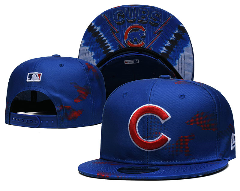 Chicago Cubs Stitched Snapback Hats 023