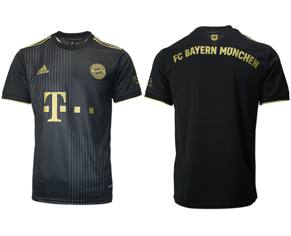 Men's FC Bayern München Black Away Soccer Jersey