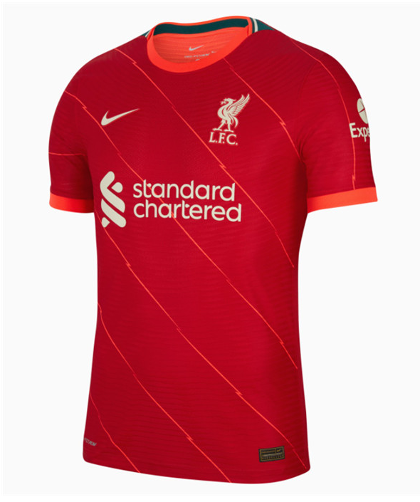 Men's Liverpool Red 2021/22 Home Jersey