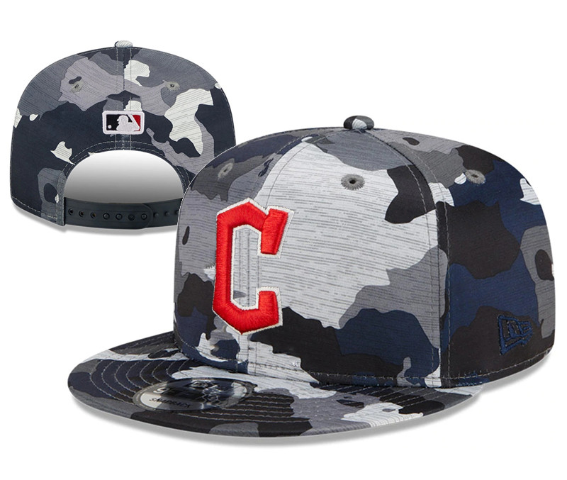 Cleveland Guardians Stitched Snapback Hats 0013