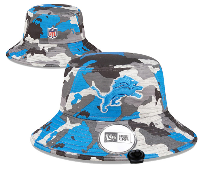 Detroit Lions Stitched Bucket Fisherman Hats 067