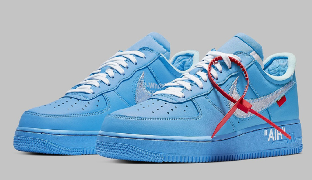 Men's Air Force 1 Shoes blue 019