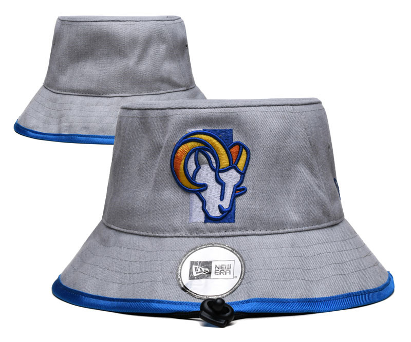 Los Angeles Rams Stitched Bucket Fisherman Hats 098