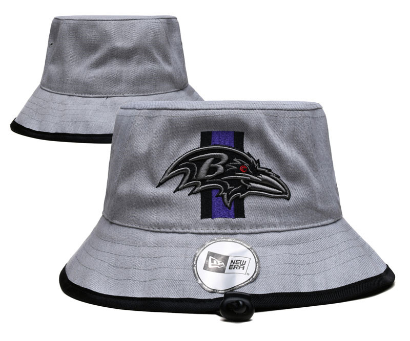 Baltimore Ravens Stitched Bucket Fisherman Hats 094