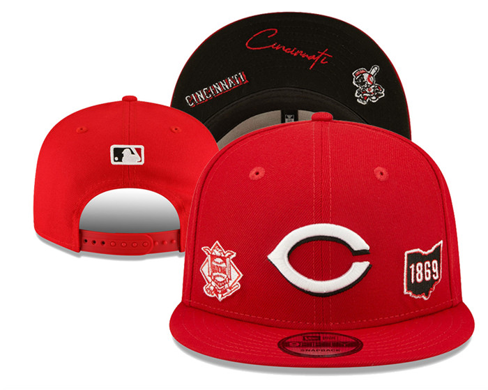 Cincinnati Reds Stitched Snapback Hats 0017