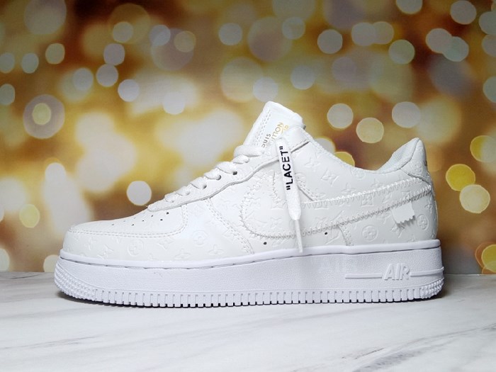 Women's Air Force 1 White Shoes 0142