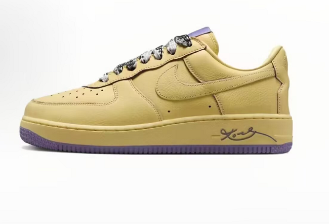 Women's Air Force 1 Yellow Shoes Top 0278
